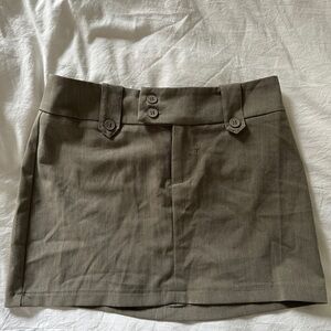 Princess Polly Coco Mini Skirt Khaki